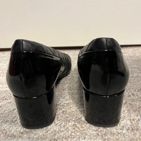 Clarks Block Heels Black Patent Leather US8 - Picture 4 of 7